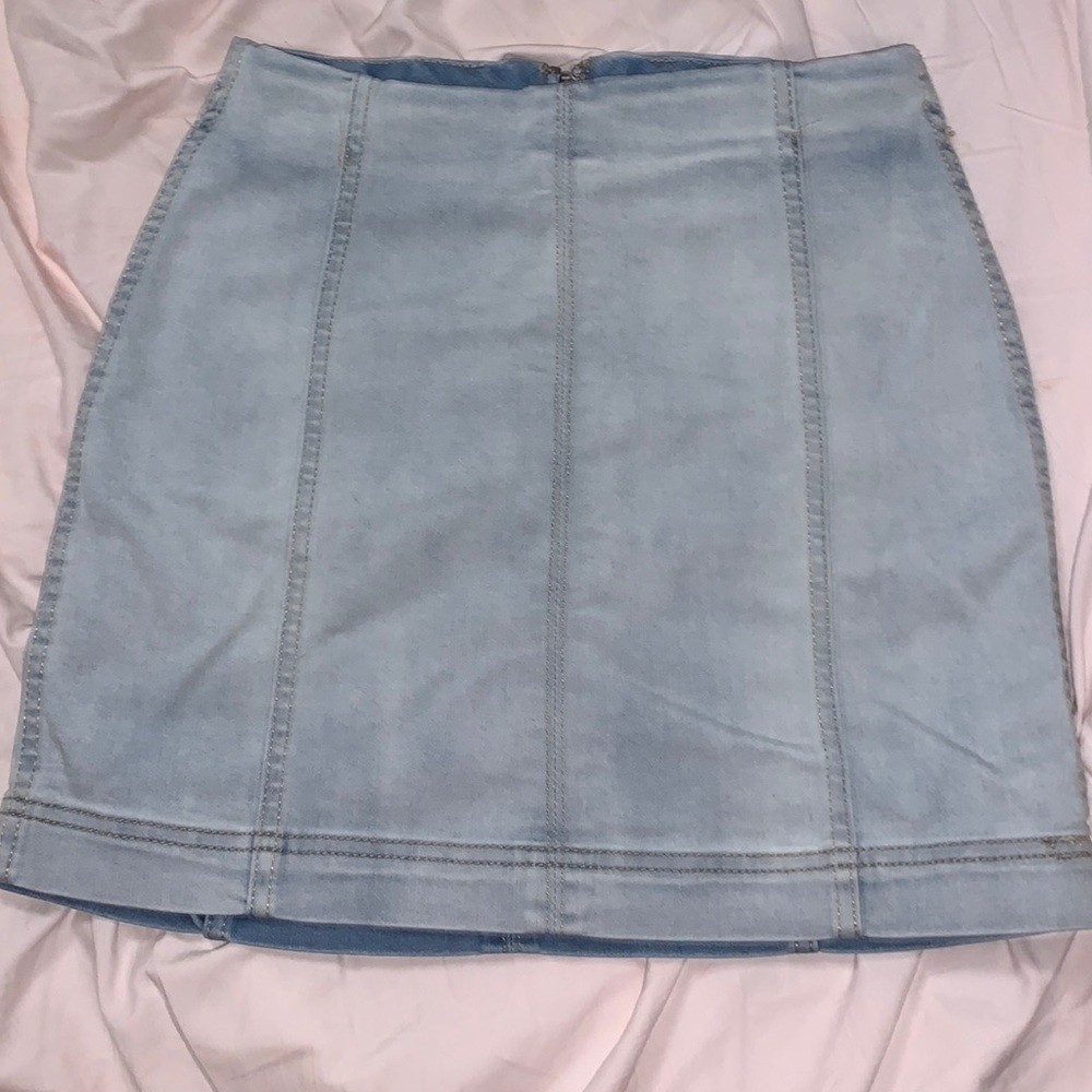 Denim Mini Skirt